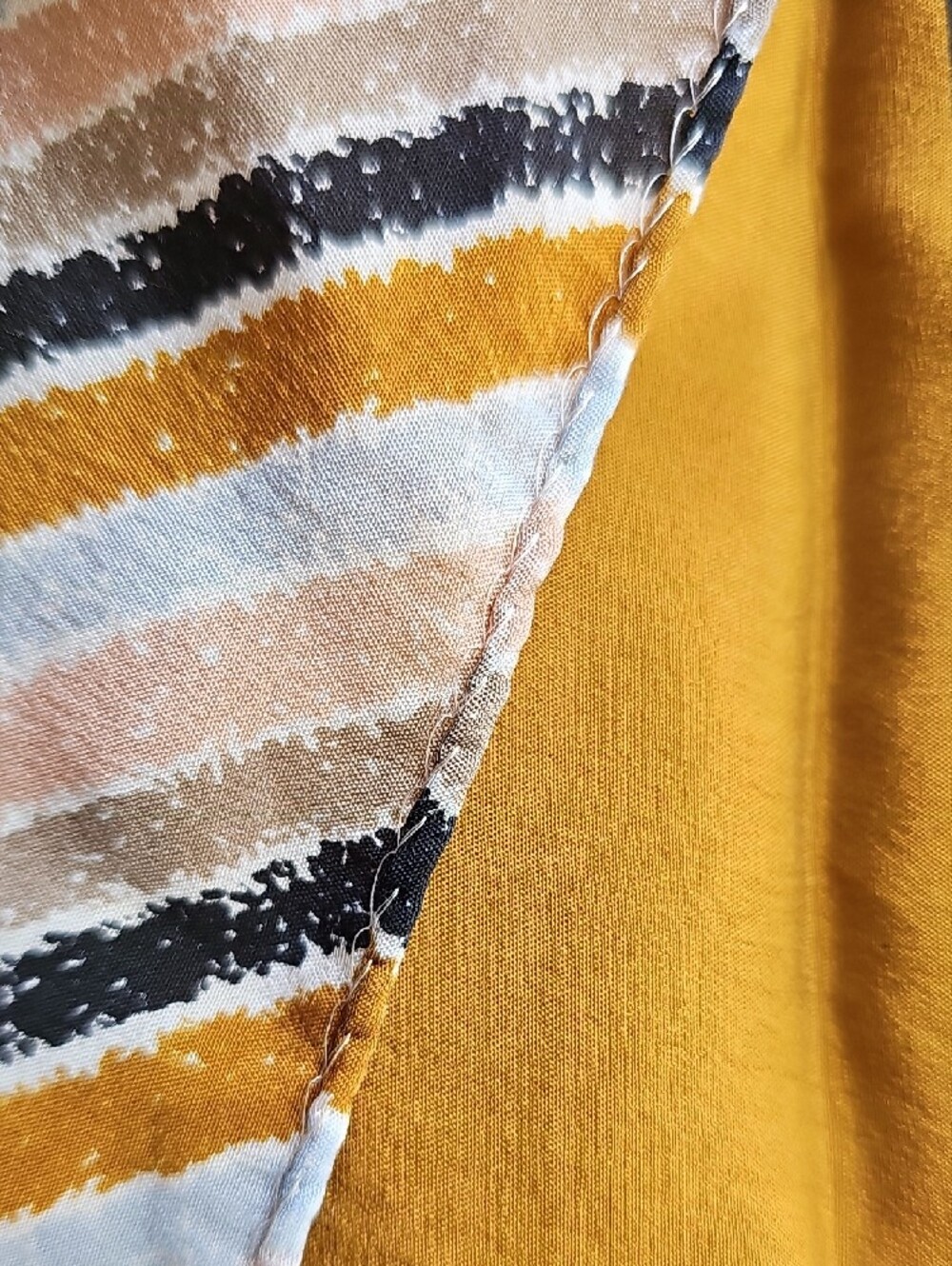 Colorblock Silk Scarf - Picture 8 of 8